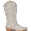 Boots Therapy Shoes | Majesty Cowboy Boot Silver Rhinestones