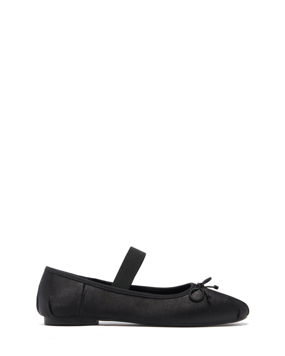 Balletcore Therapy Shoes | Mystic Ballet Flat Black