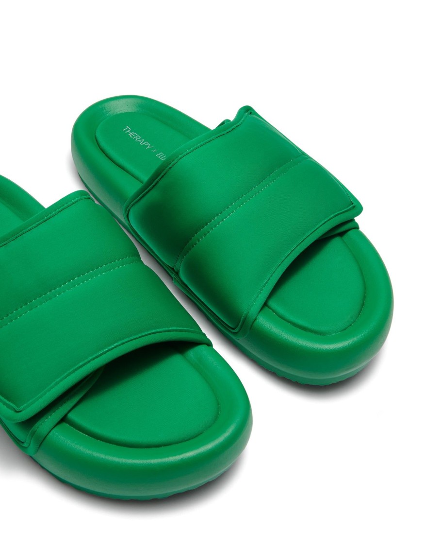 Sandals Therapy Shoes | Zen Pool Slides Green