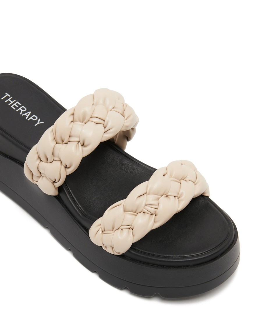 Sandals Therapy Shoes | Paradise Flatform Sandal Bone Smooth