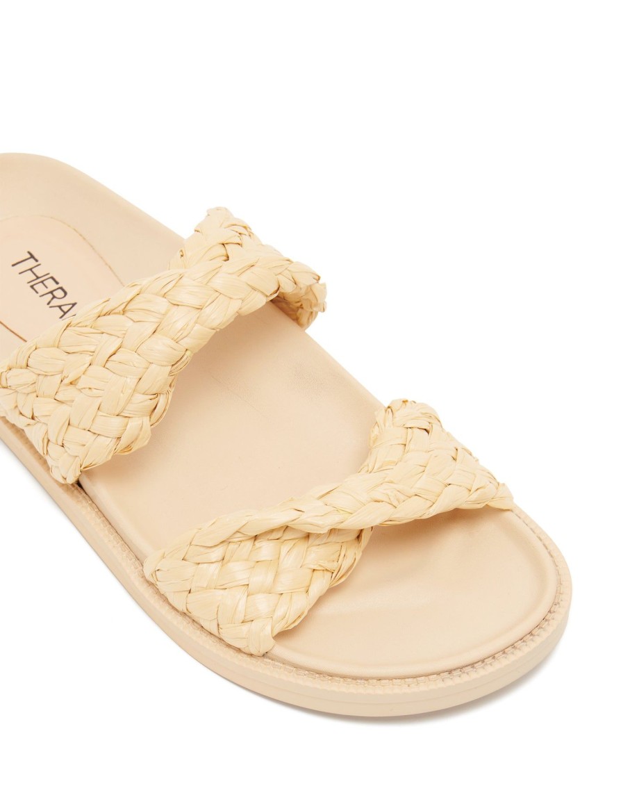 Sandals Therapy Shoes | Peele Sandal Natural Raffia