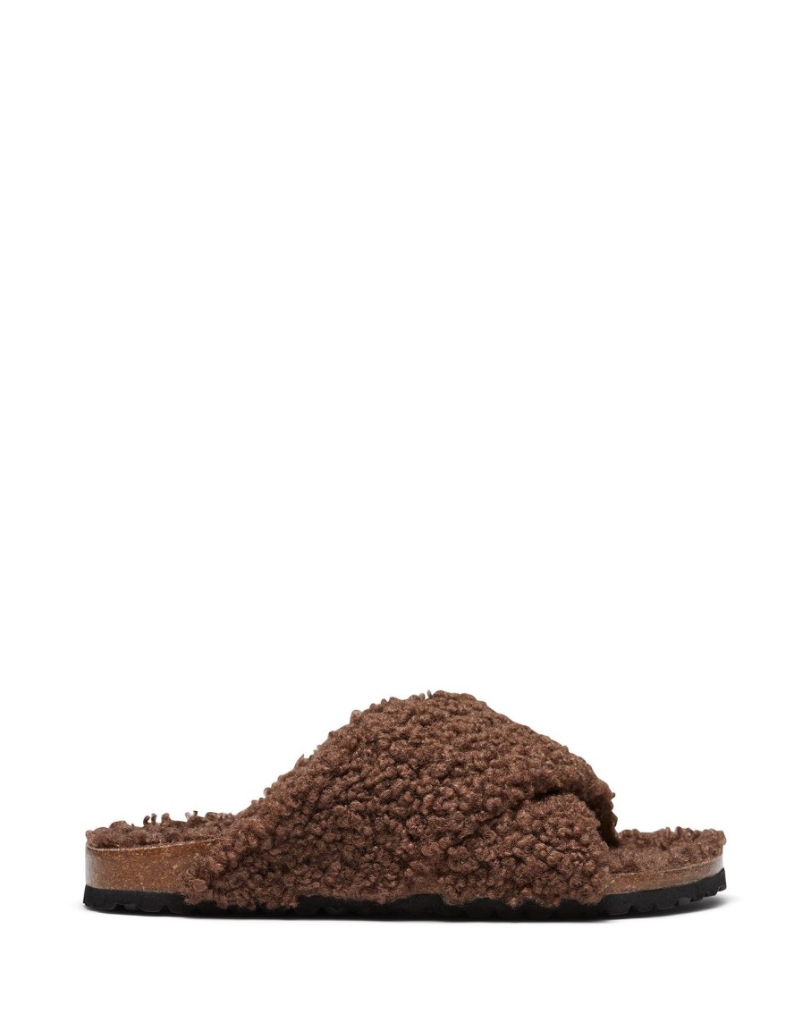 Flats Therapy Shoes | Bingley Slipper Chocolate