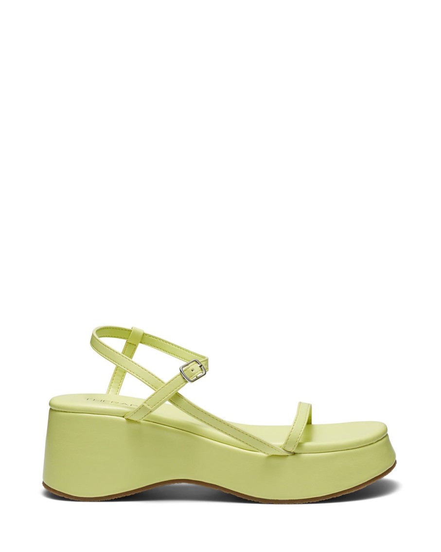 Sandals Therapy Shoes | Claudia Platform Sandal Citrus