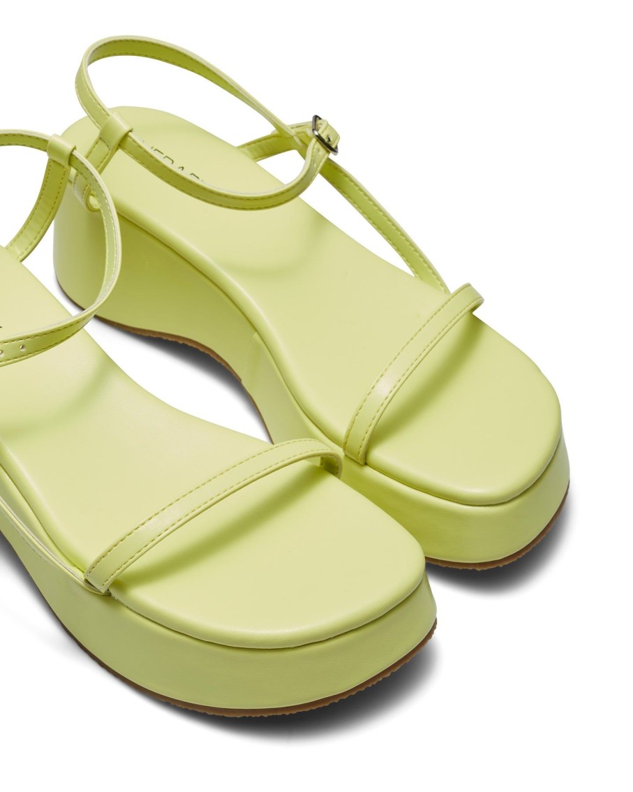 Sandals Therapy Shoes | Claudia Platform Sandal Citrus