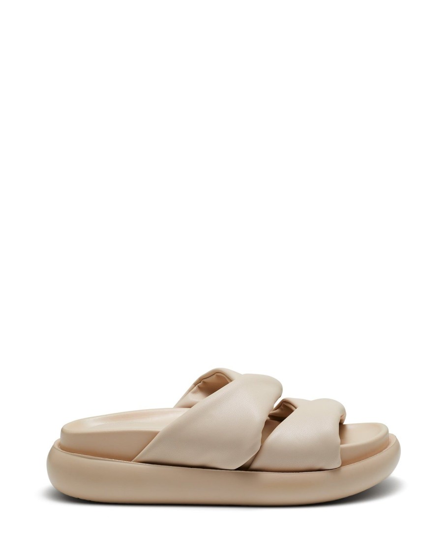 Sandals Therapy Shoes | Vague Flatform Sandal Bone