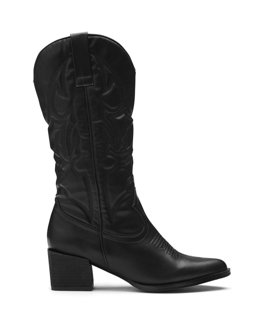 Boots Therapy Shoes | Ranger Cowboy Boot Black