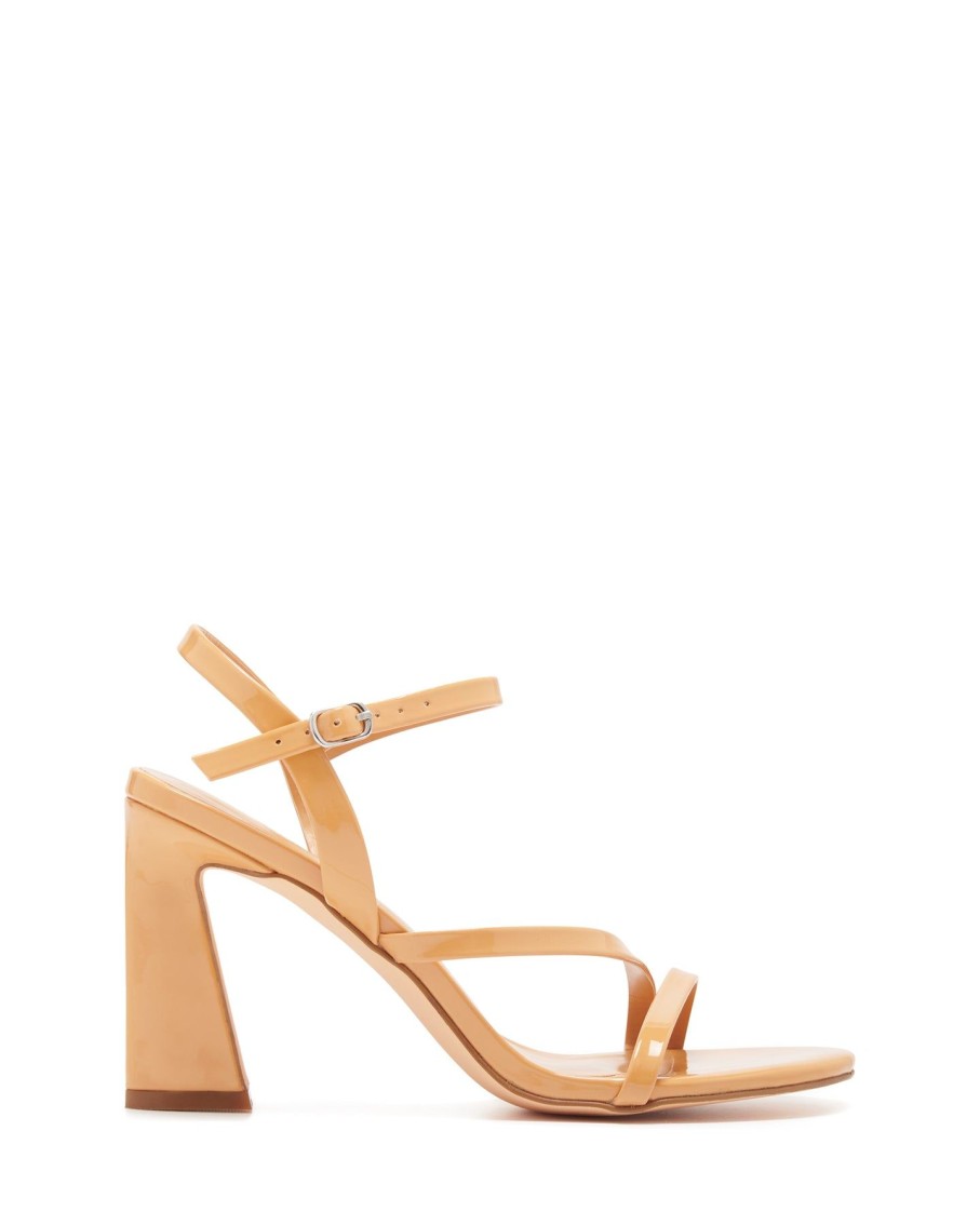 Heels Therapy Shoes | Ida Heel Caramel Patent