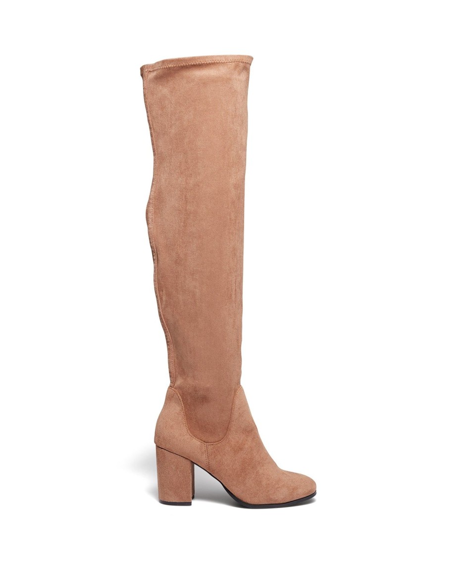 Boots Therapy Shoes | Hanover Tall Boot Taupe