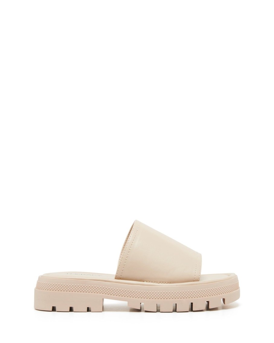 Flats Therapy Shoes | Raid Sandal Bone Smooth