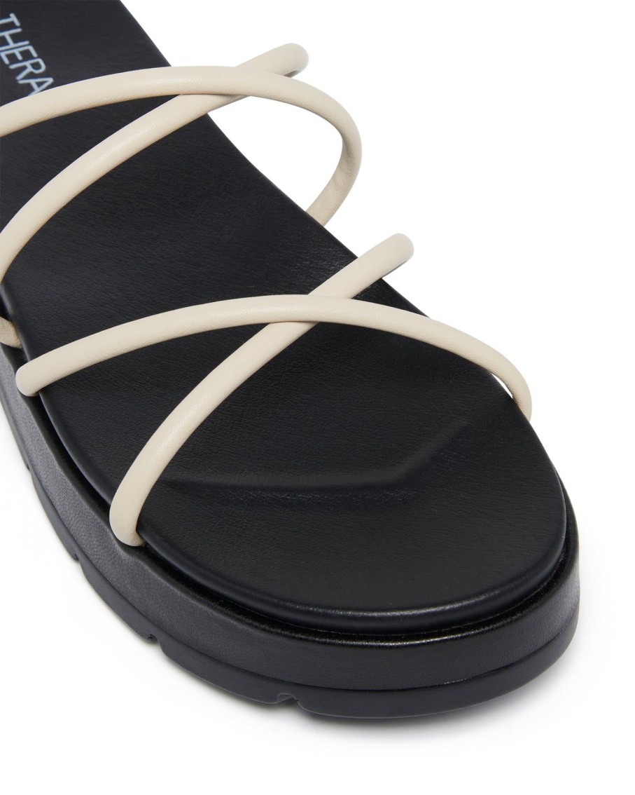 Flats Therapy Shoes | Lifft Sandal Bone Smooth