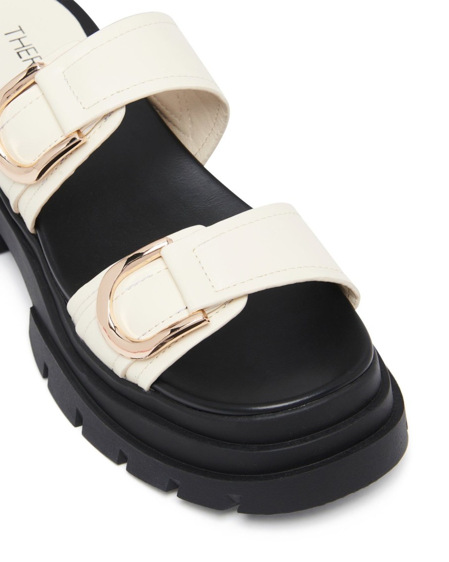 Sandals Therapy Shoes | Myer Platform Sandal Bone