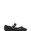 Balletcore Therapy Shoes | Mesmerize Ballet Flat Black Smooth