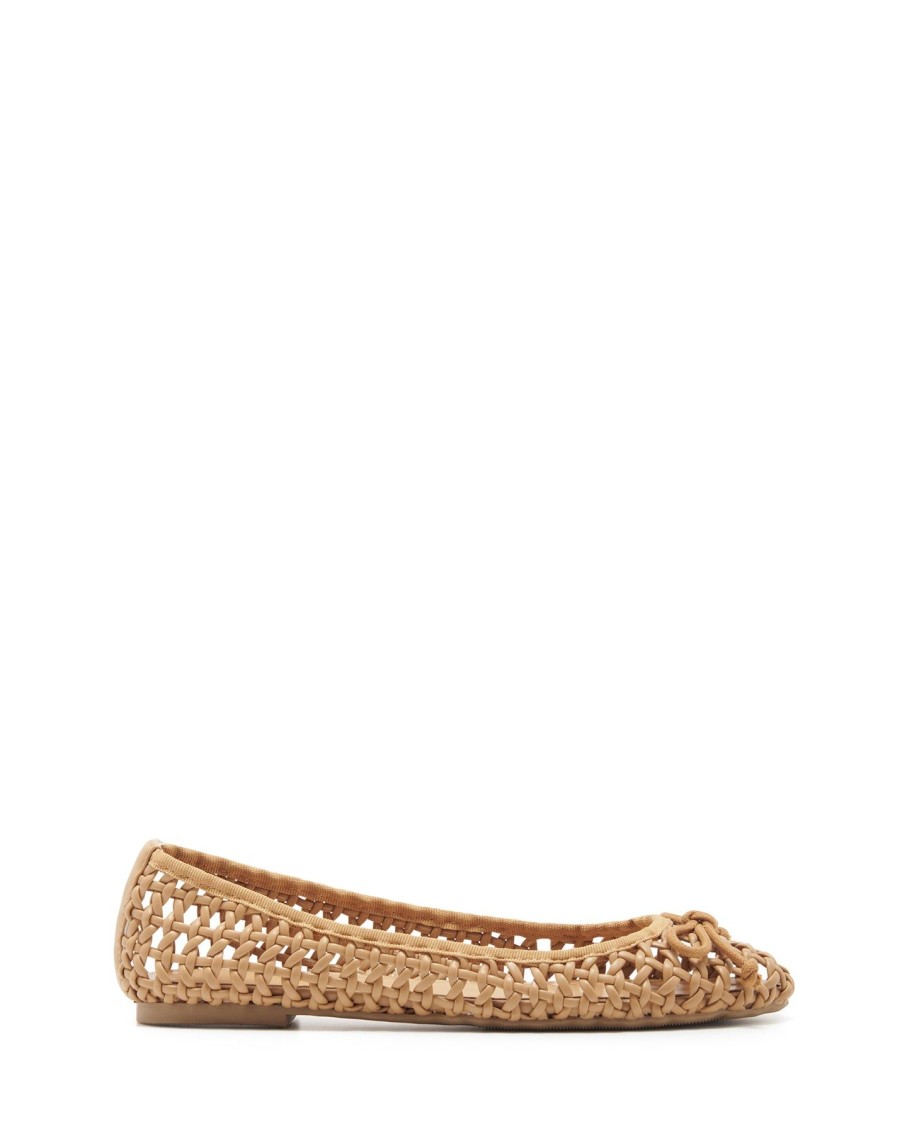 Flats Therapy Shoes | Aysha Caramel Smooth