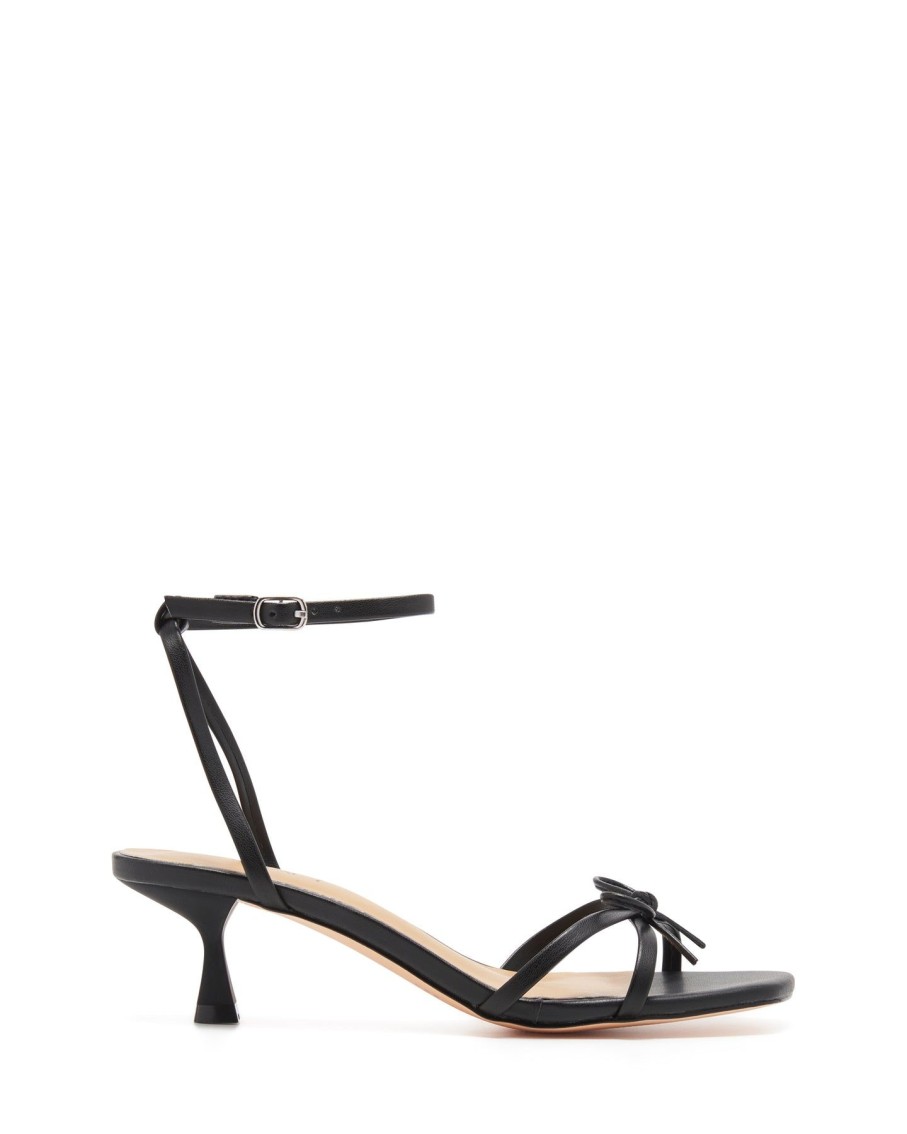 Heels Therapy Shoes | Luci Heel Black Smooth