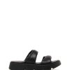 Sandals Therapy Shoes | Maxie Flatform Sandal Black Smooth