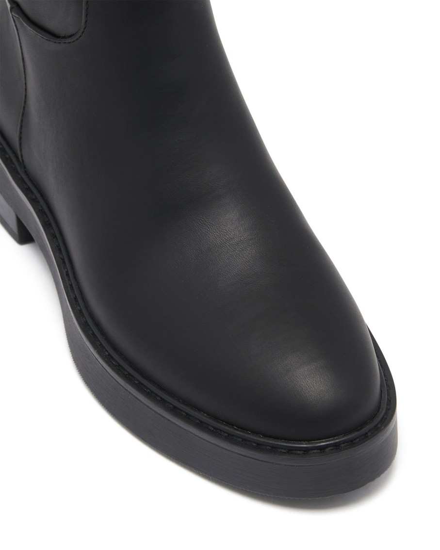 Flats Therapy Shoes | Spencer Tall Boot Black