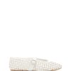 Flats Therapy Shoes | Amara Ballet Flat White Smooth