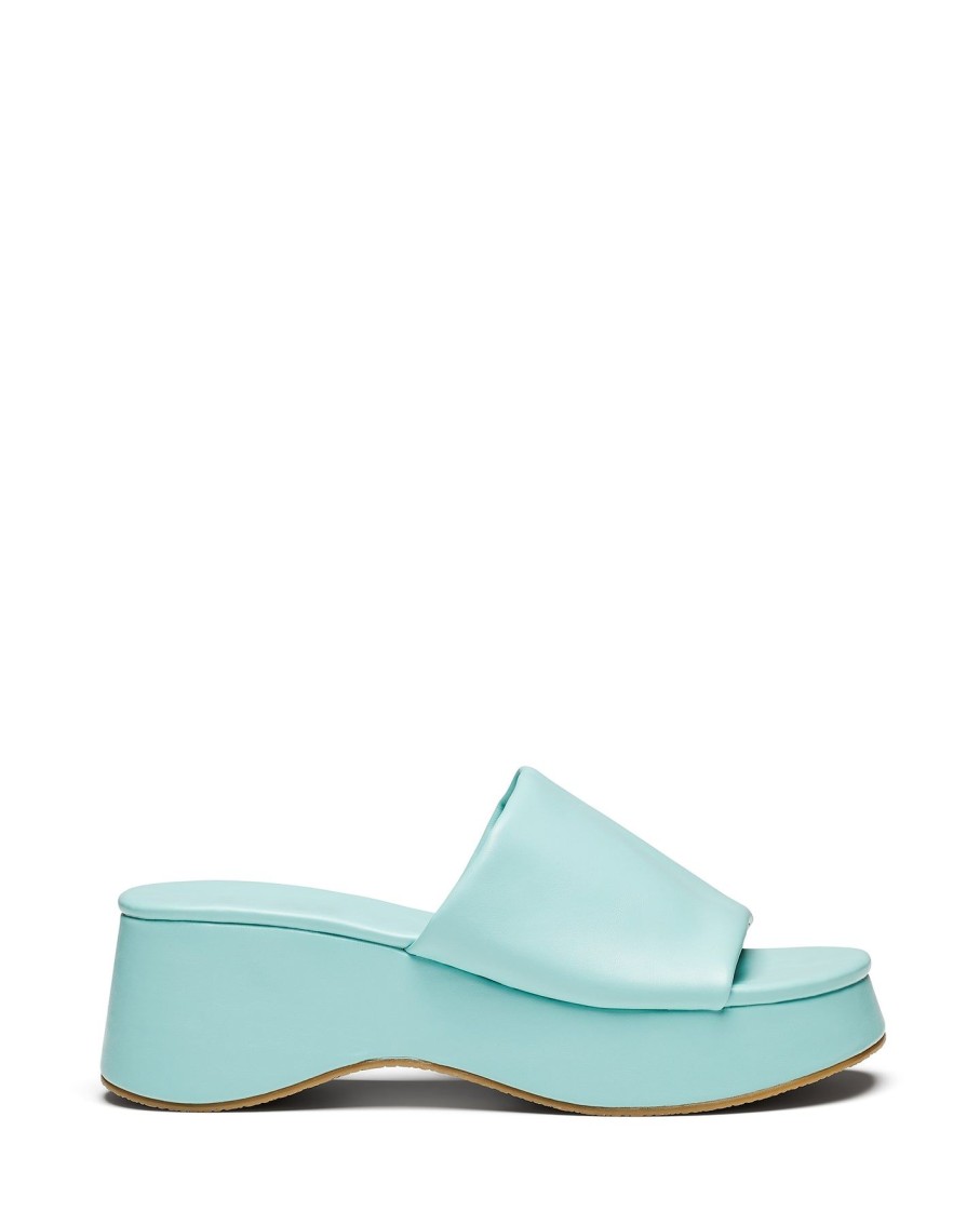 Sandals Therapy Shoes | Cindy Platform Sandal Seafoam