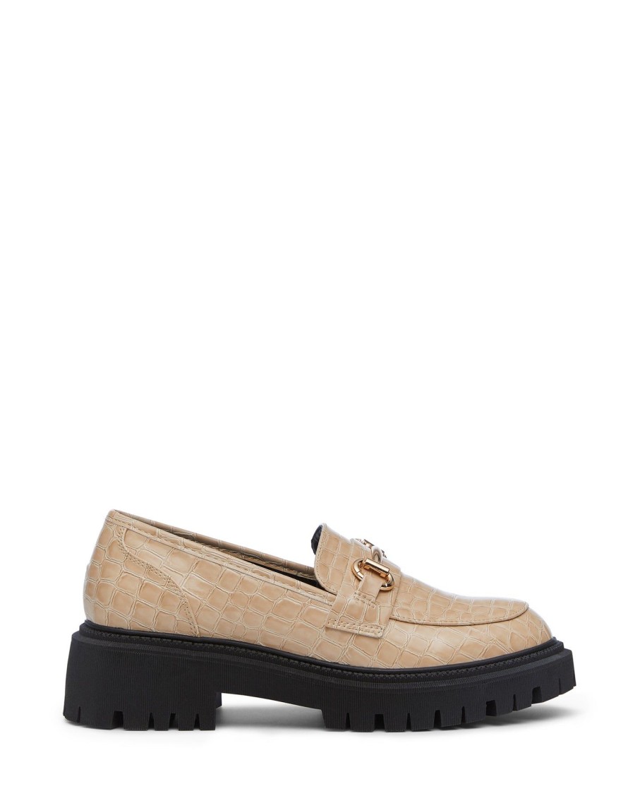 Flats Therapy Shoes | Extra Loafer Bone Croc