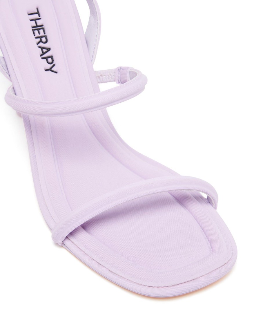 Heels Therapy Shoes | Teya Heel Lilac Neoprene