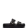 Flats Therapy Shoes | Litmus Flatform Sandals Black