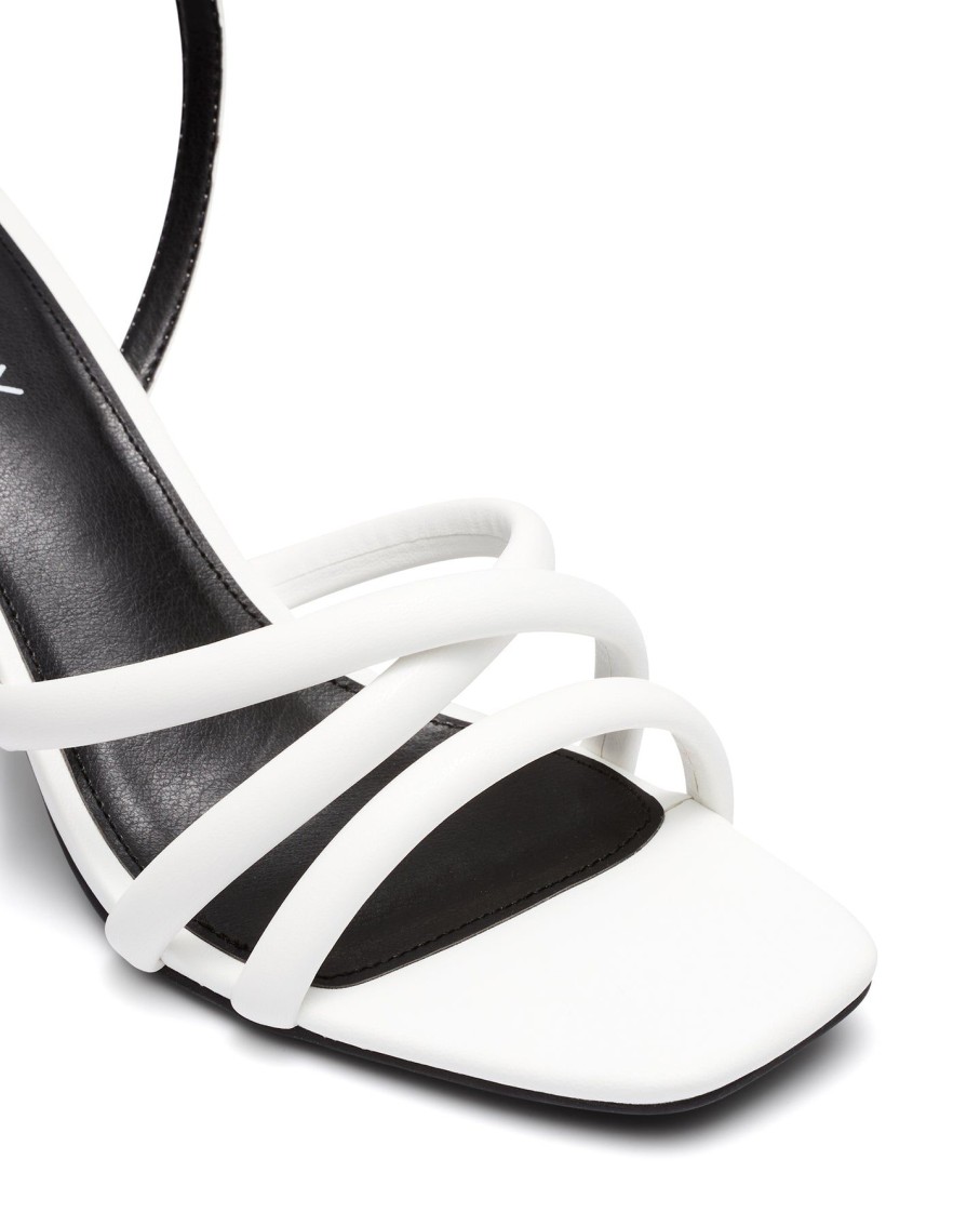 Sandals Therapy Shoes | Kade Heel White