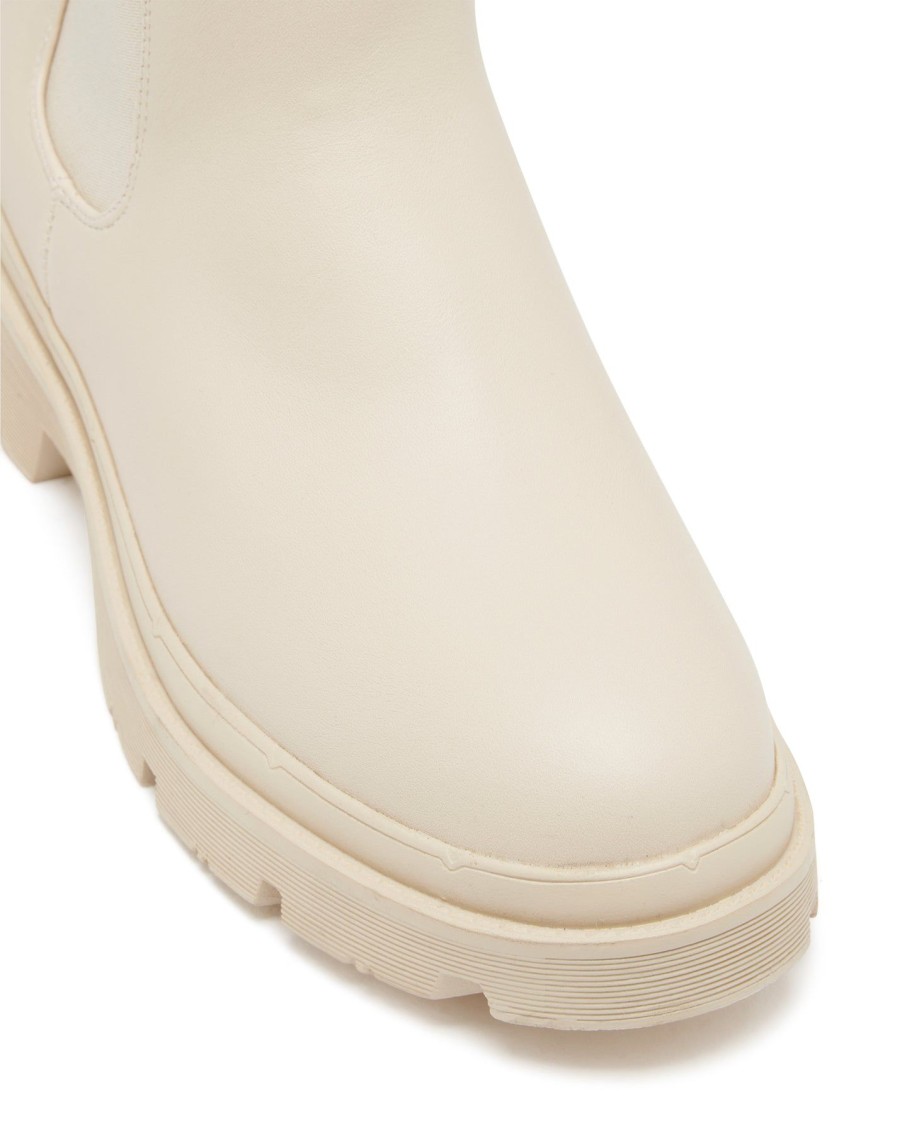 Flats Therapy Shoes | Threadbo Boot Bone/Bone