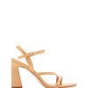 Sandals Therapy Shoes | Ida Heel Caramel Patent