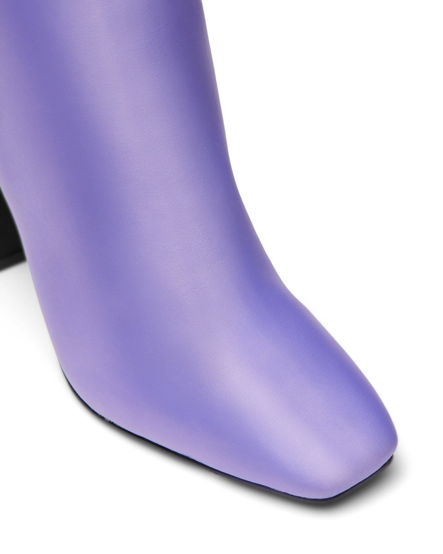 Boots Therapy Shoes | Muse Tall Boot Lilac Satin