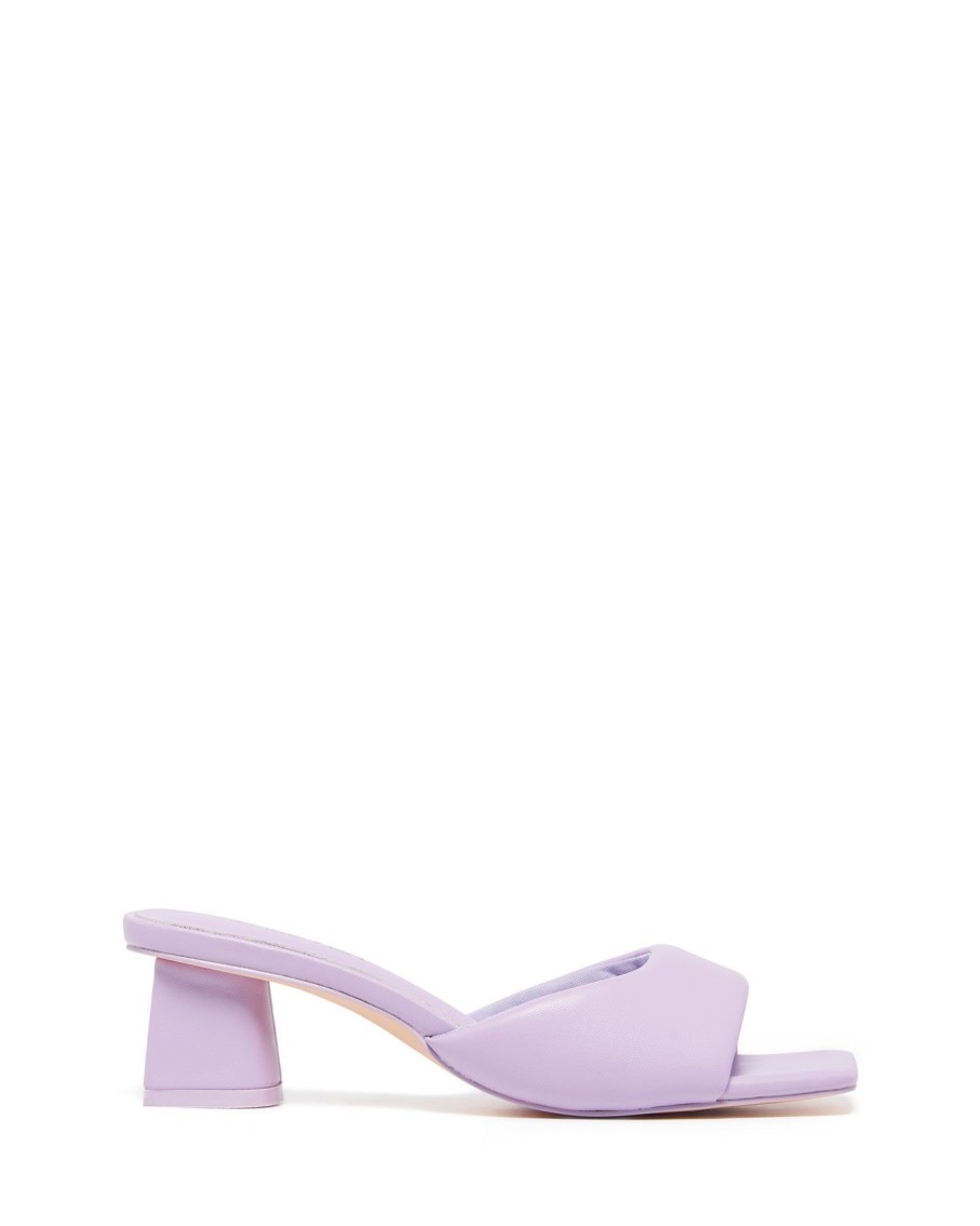 Heels Therapy Shoes | Alivia Heel Lilac Smooth