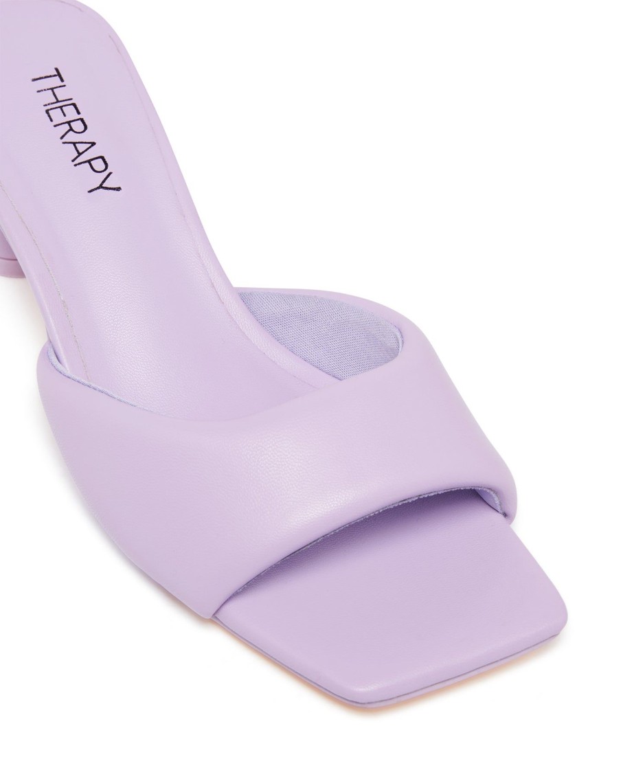 Heels Therapy Shoes | Alivia Heel Lilac Smooth