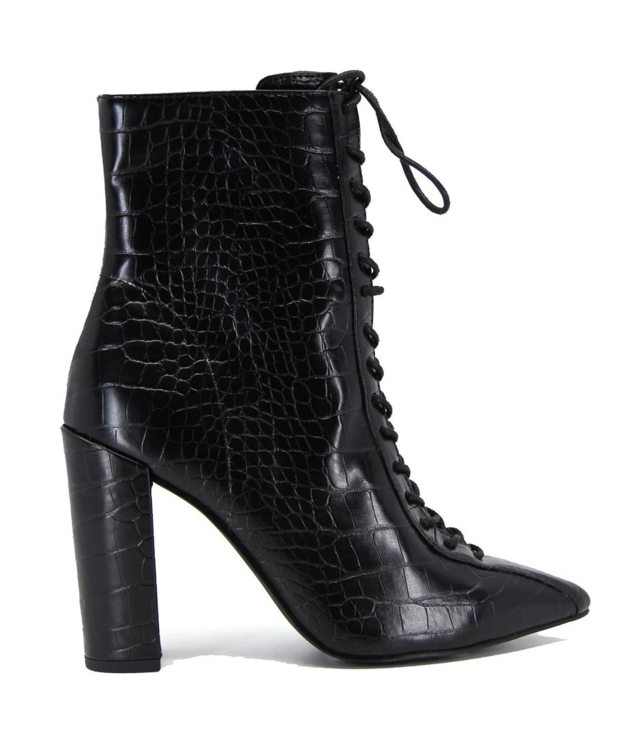 Boots Therapy Shoes | Paisley Boot Black Croc