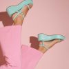 Sandals Therapy Shoes | Claudia Platform Sandal Seafoam