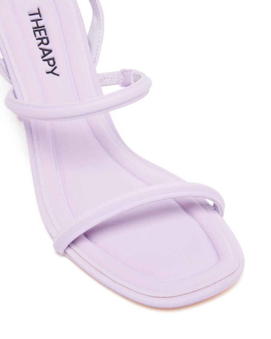 Sandals Therapy Shoes | Teya Heel Lilac Neoprene