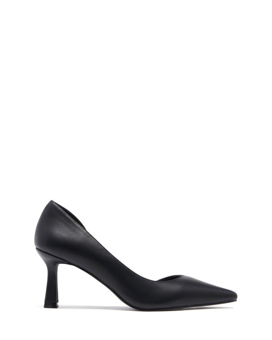 Heels Therapy Shoes | Scandal Pump Black Smooth