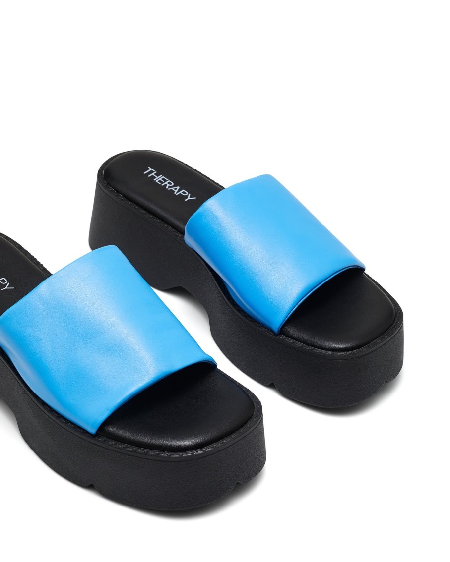 Sandals Therapy Shoes | Kali Flatform Sandal Azure