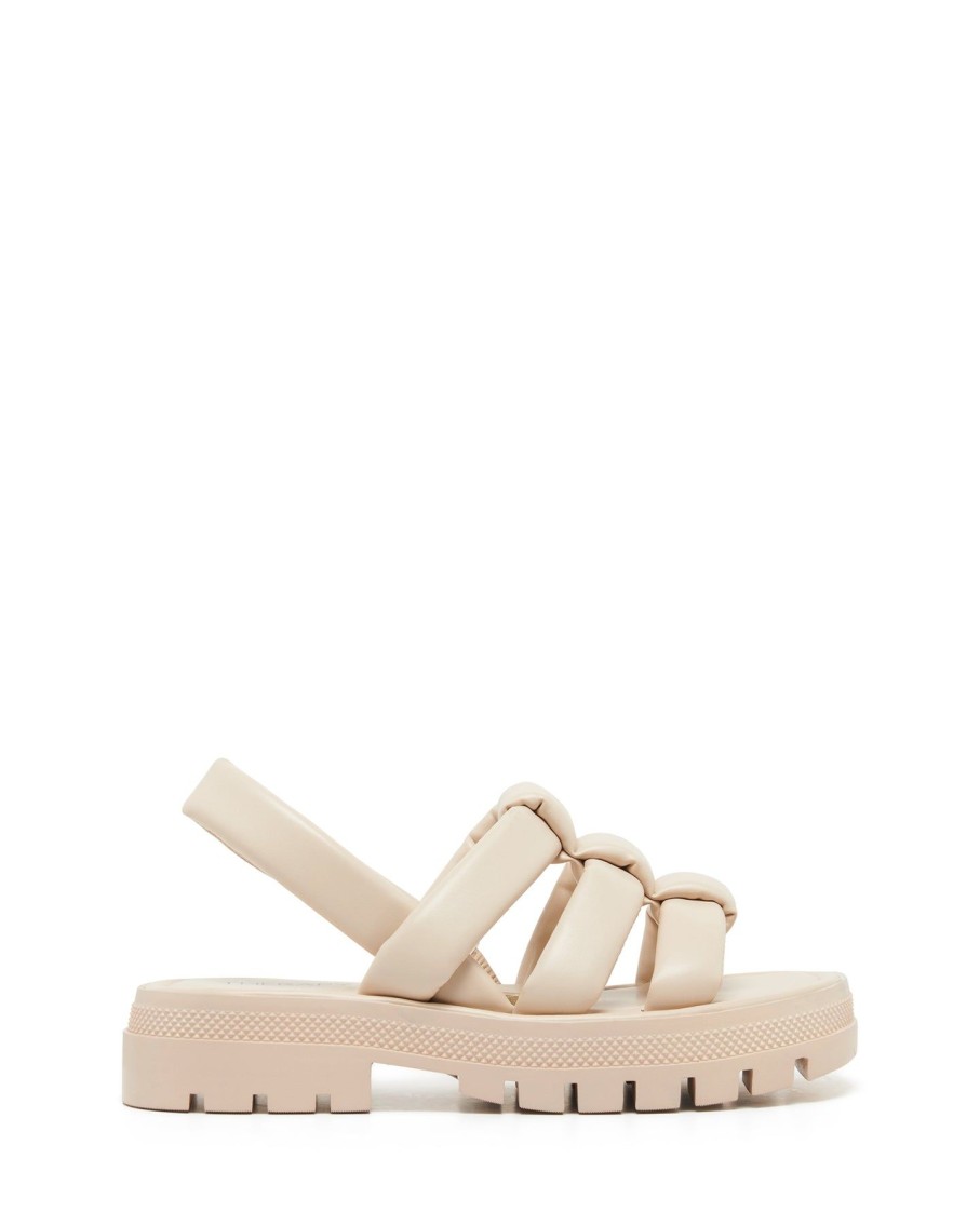 Flats Therapy Shoes | Rilee Sandal Bone Smooth