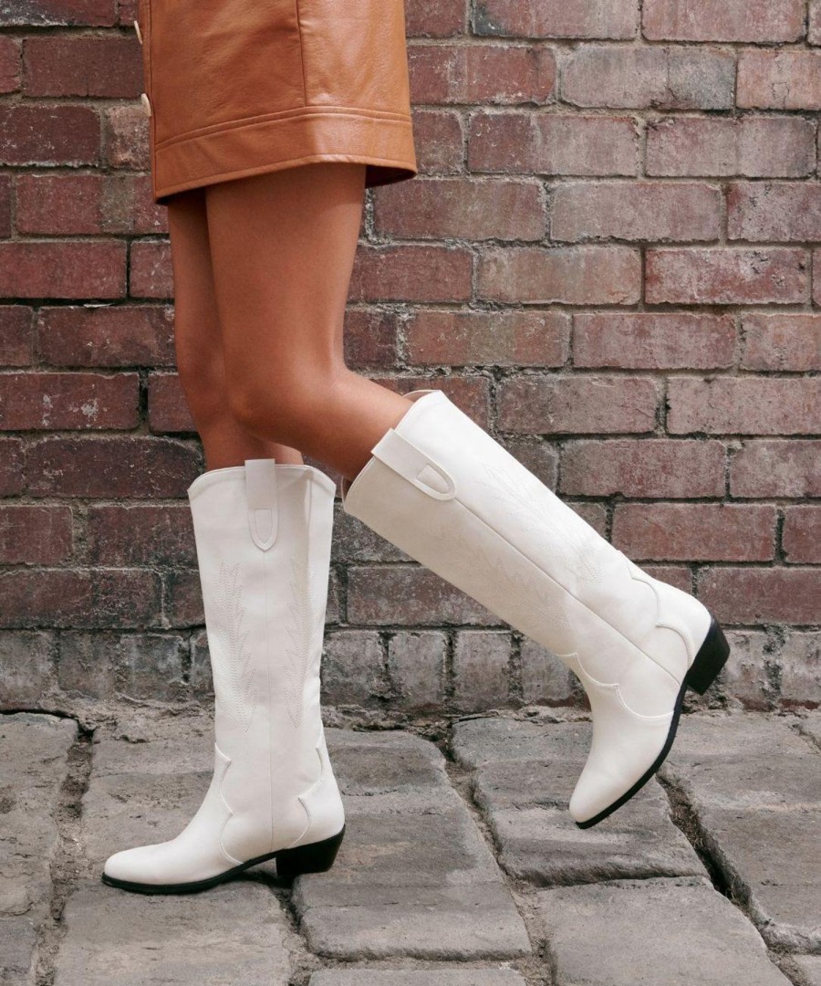 Boots Therapy Shoes | Bonnie Cowboy Boot White