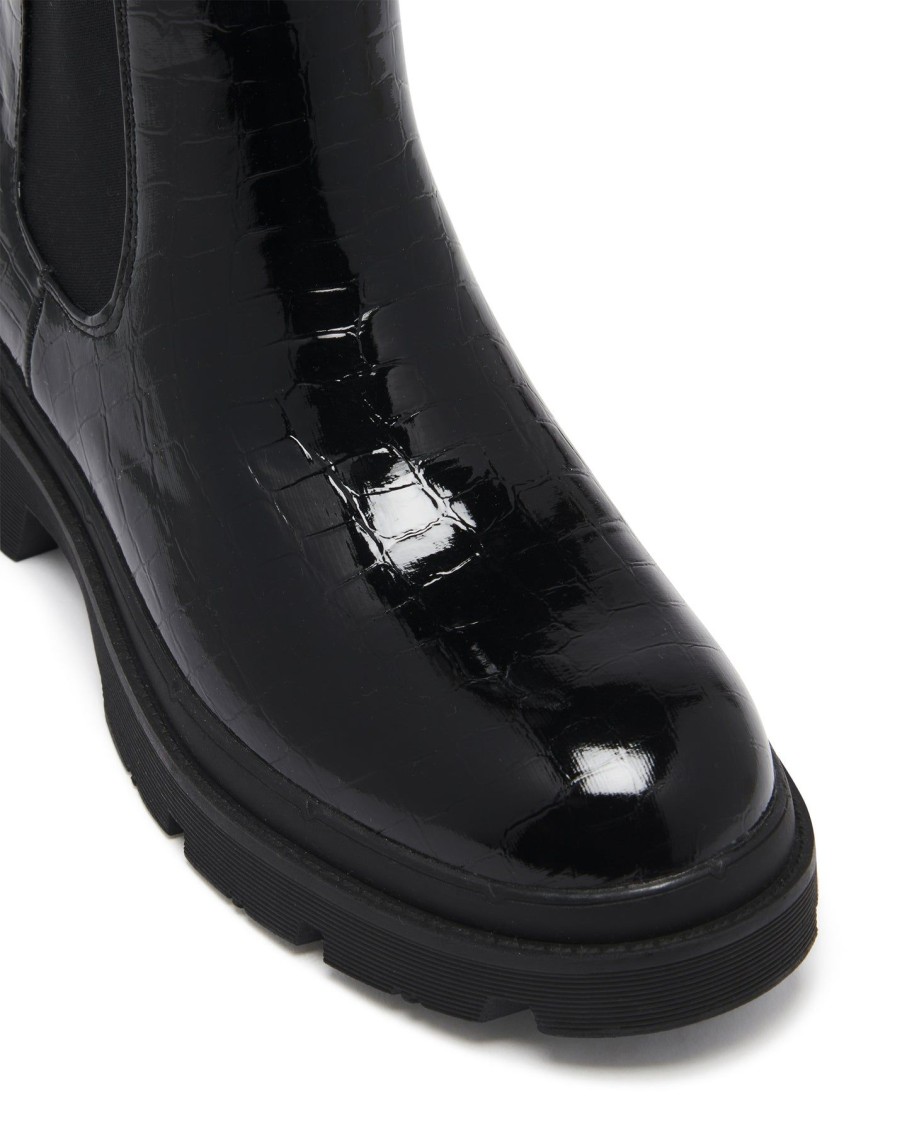 Boots Therapy Shoes | Threadbo Boot Black Croc