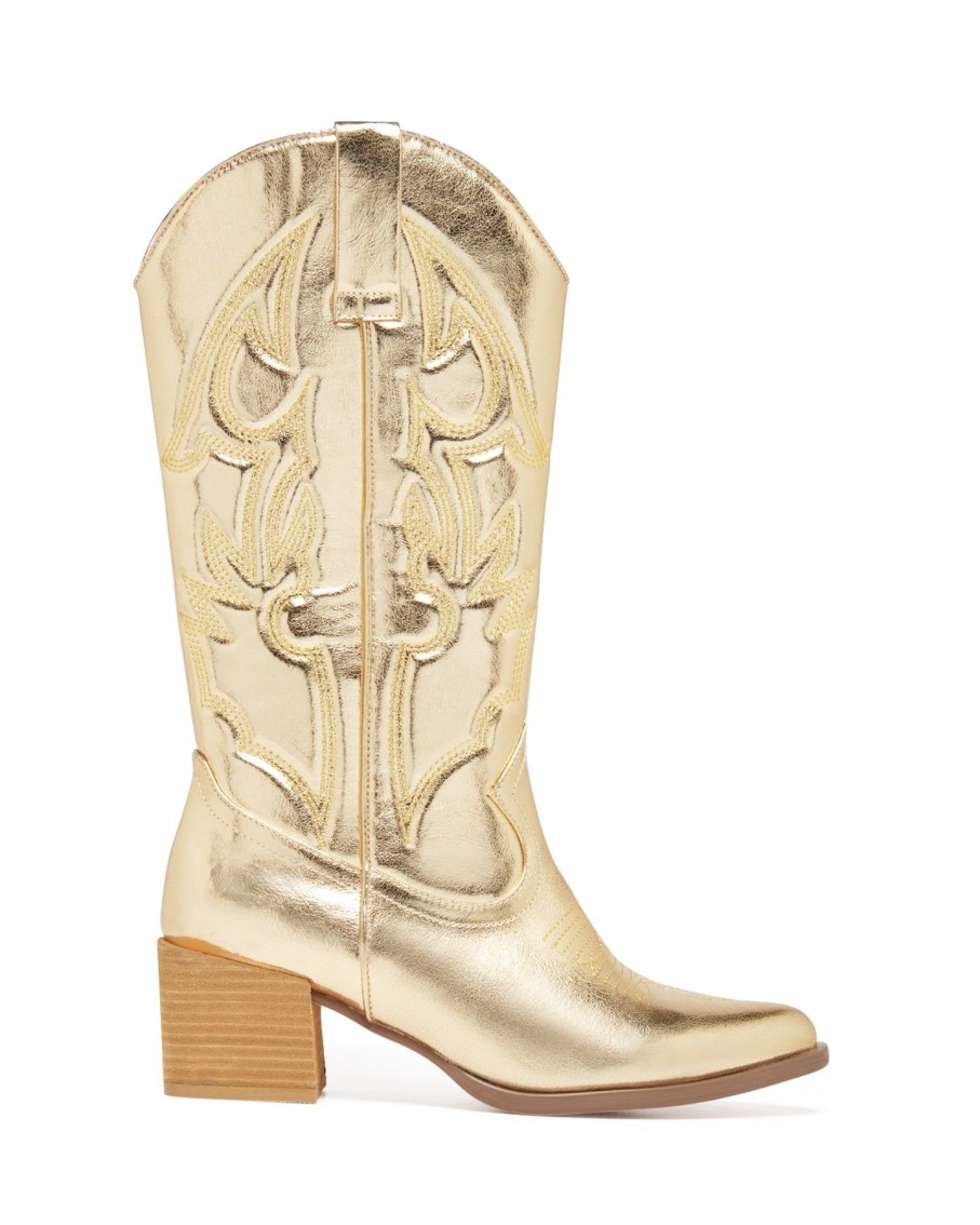 Boots Therapy Shoes | Ranger Cowboy Boot Gold