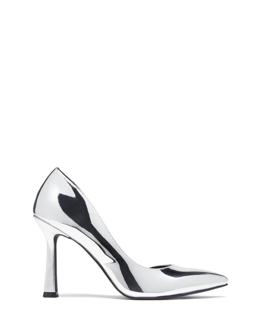 Heels Therapy Shoes | Temptress Pump Silver