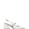 Heels Therapy Shoes | Sharp Heel White Smooth