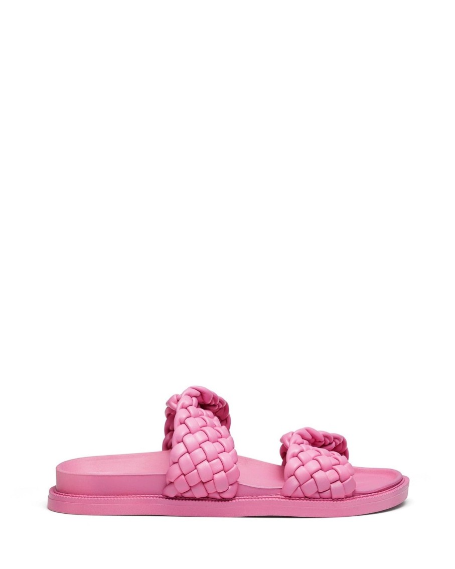 Flats Therapy Shoes | Evil Flat Sandal Pink