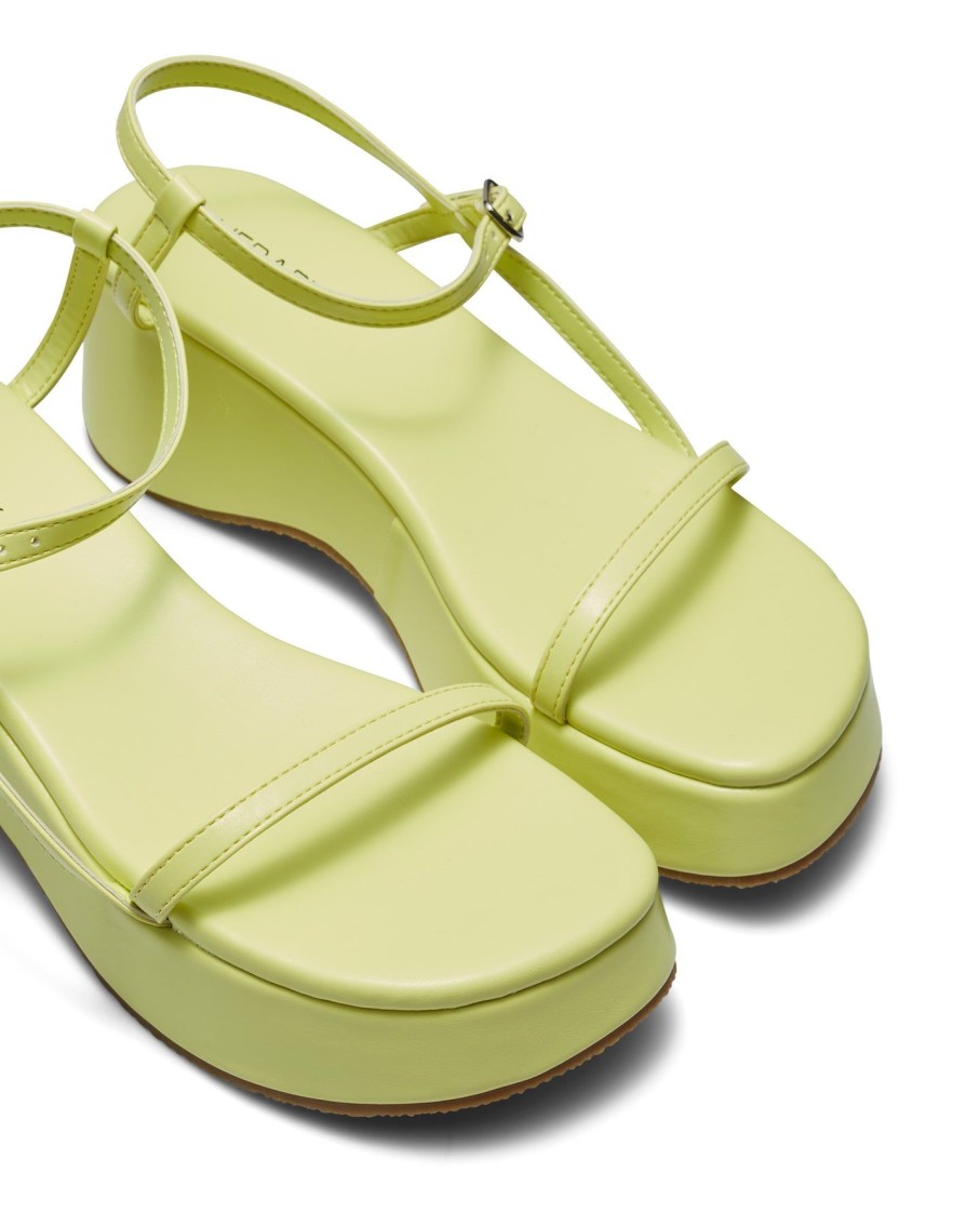 Sandals Therapy Shoes | Claudia Platform Sandal Citrus