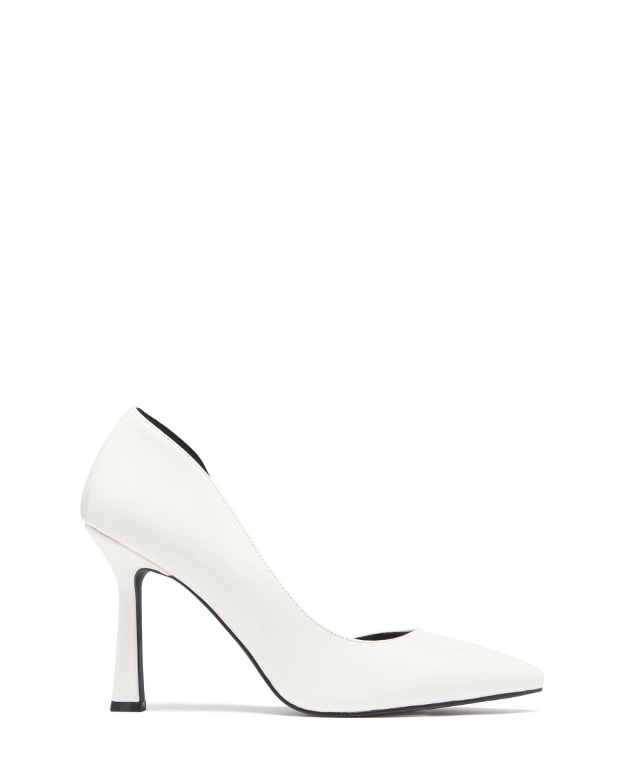 Heels Therapy Shoes | Temptress Pump Bone Patent