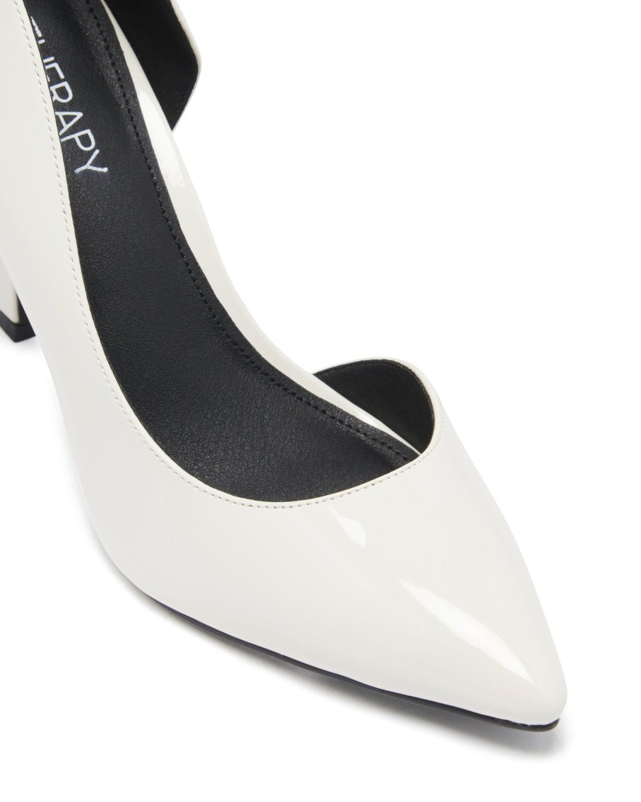 Heels Therapy Shoes | Temptress Pump Bone Patent