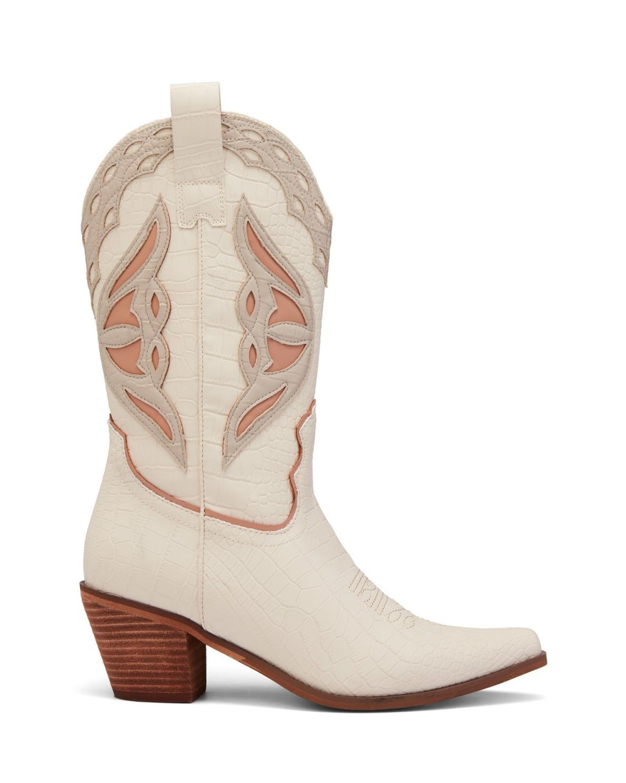 Boots Therapy Shoes | Chicago Cowboy Boot Bone Croc