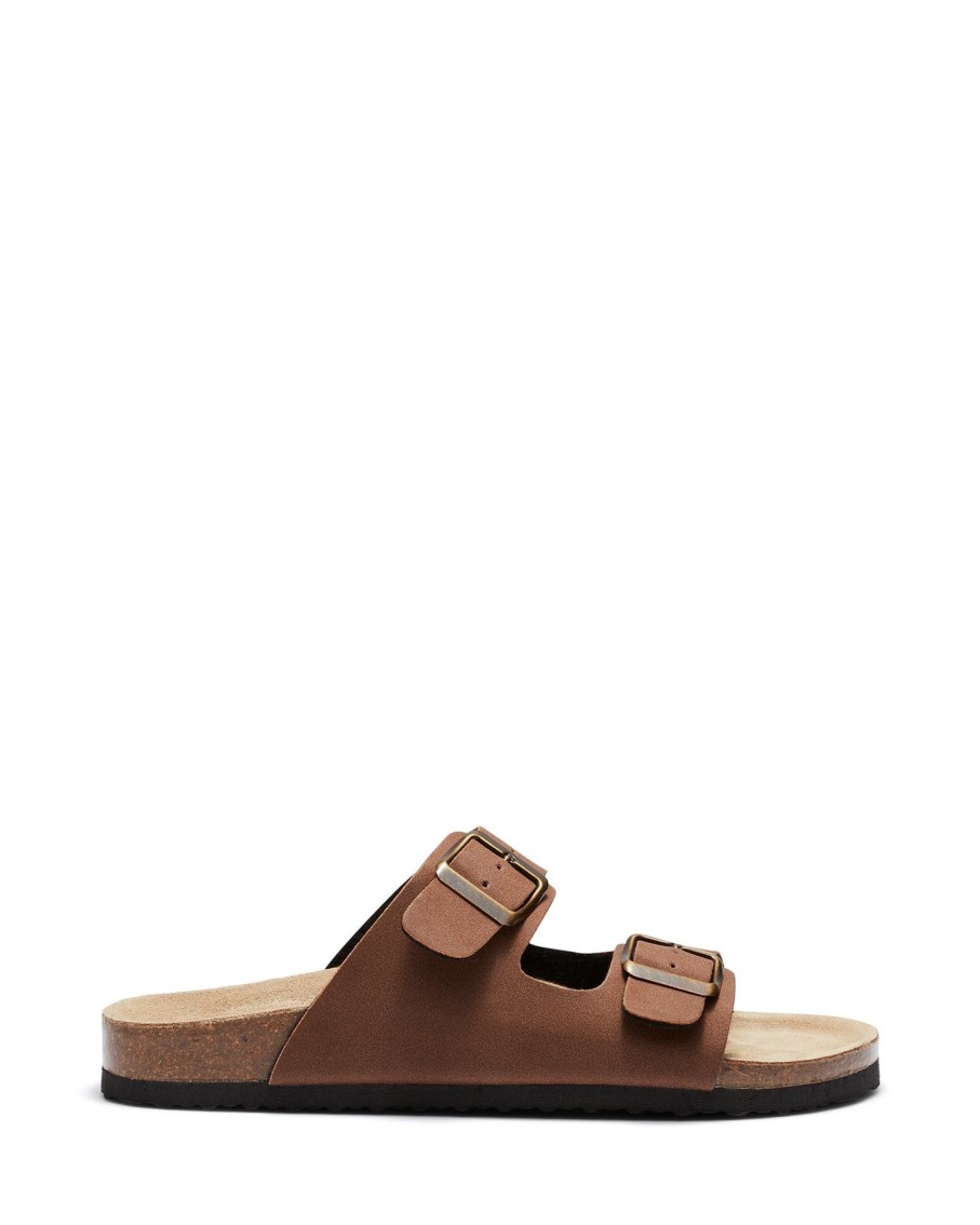 Flats Therapy Shoes | Stiva Sandal Coffee