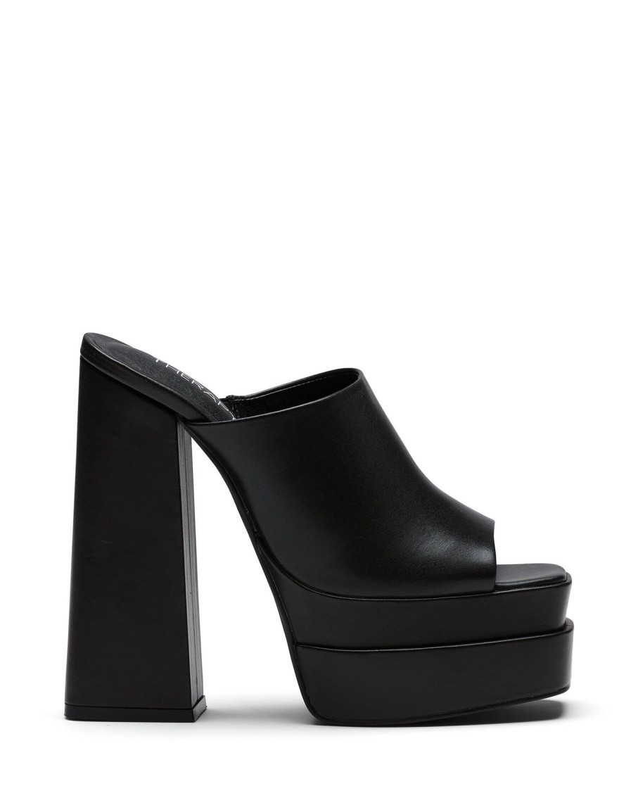 Heels Therapy Shoes | Villain Platform Heel Black