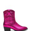 Boots Therapy Shoes | Wilder Cowboy Ankle Boot Metallic Pink